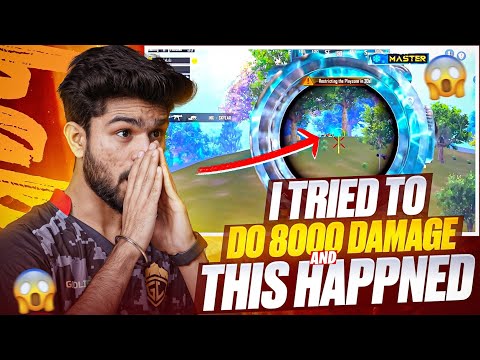 I TRIED TO DO 8000 DAMAGE TWICE AND THIS HAPPENED...! GodL LoLzZZ BGMI HIGHLIGHT