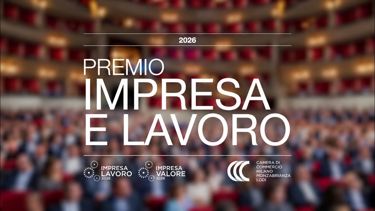 Cerimonia Impresa e Lavoro 2026