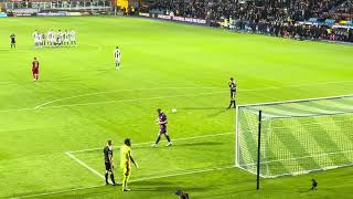 Aberdeen win penalty shoot out. Kilmarnock v Aberdeen. Scottish League Cup quarter final 12/09/26