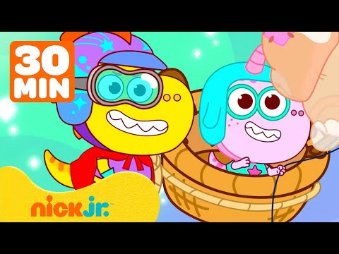 Tim Rex Action-Packed Outer Space Adventures for 30 Minutes! #2 | Nick Jr.