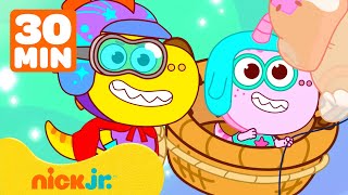 Tim Rex Action-Packed Outer Space Adventures for 30 Minutes! #2 | Nick Jr.