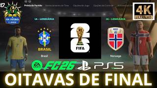 BRASIL X NORUEGA | FIFA WORLD CUP 2026 | BRAZIL VS. NORWAY | FC26