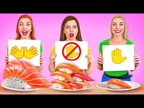Desafío Caos de Comida: ¿Sin Manos, Una Mano o Dos? 🍽️😱 ¿Quién sale ganando? | 123 GO!