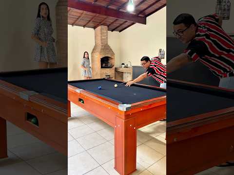 É muito bom mesmo 😂 #humor #casal #comedia #sinuca #bilhar #shortsfeed
