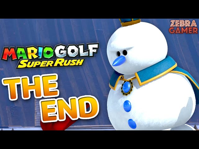 The End! Snow King Final Boss! - Mario Golf: Super Rush Nintendo Switch Gameplay Walkthrough Part 8