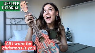 All I Want For Christmas is You - Mariah Carey | Tutorial Ukelele Mica Amatti