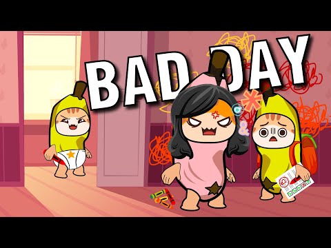 Banana Cat Family 🐱🍌 Cry 😿 and Happy 😸🥰 FUNNY FAMILY #21