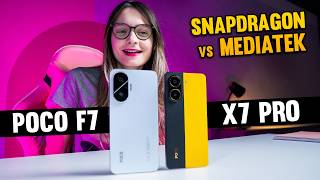 Poco X7 Pro vs Poco F7 - Qual é a MELHOR OPÇÃO? Comparativo!