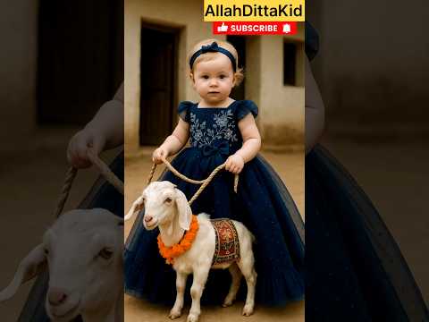 Bakra Ghar mai laoungi ๐๐ #kidseducatio #islamicshorts #smartkids #cutebaby #viral #kidslearning