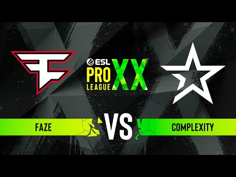 FaZe vs. Complexity - ESL Pro League Season 20 - Playoffs