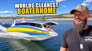 I Found The Cleanest Boaterhome in The World!