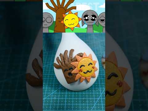 I made a Sinner Edition But Mr. Sun x Mr. Tree Kiss from Sprunki with clay @애플퐁  @AlphaBestt