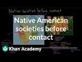 Native American Societies Before European Contact
