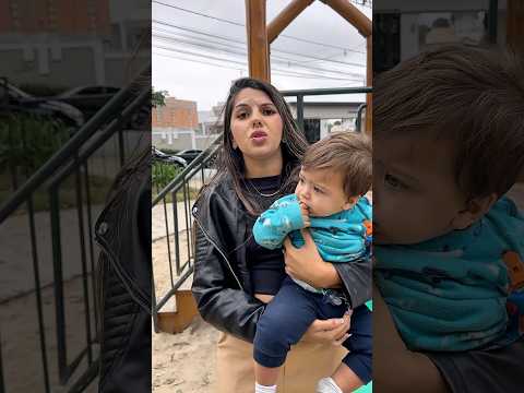 ESSE POLICIAL FOI INJUSTO COM O MEU BEBÊ! #shorts