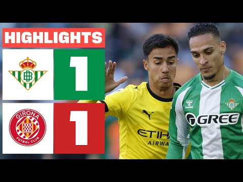 REAL BETIS 1 - 1 GIRONA FC | RESUMEN LALIGA EA SPORTS thumbnail