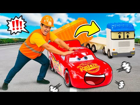 📦🎁 ¿Qué hay en el paquete? ¡Sorpresa para Rayo McQueen! | Juegos para niños
