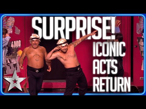 SURPRISE! These ICONIC acts are back with a bang! | Britain's Got Talent