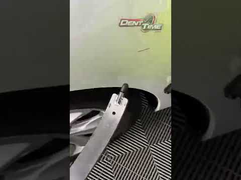 How Much Is PDR? Crease Repair Demo in 50 seconds #pdr #dentrepair