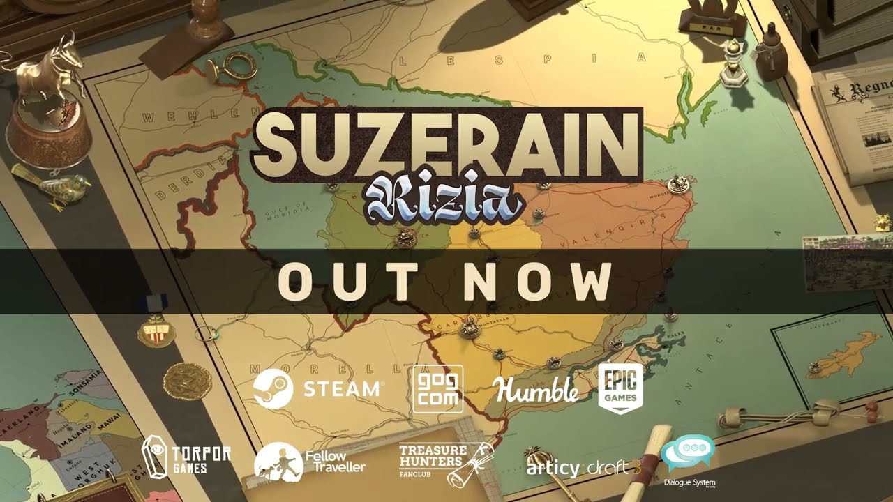 Suzerain: Kingdom of Rizia trailer thumbnail