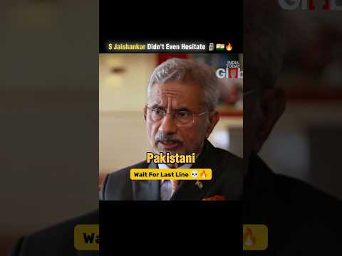 S Jaishankar Didn't Even Hesitate 🗿🇮🇳💀🔥 #shorts #sjaishankar #modi #india #geopolitics #bharat #usa