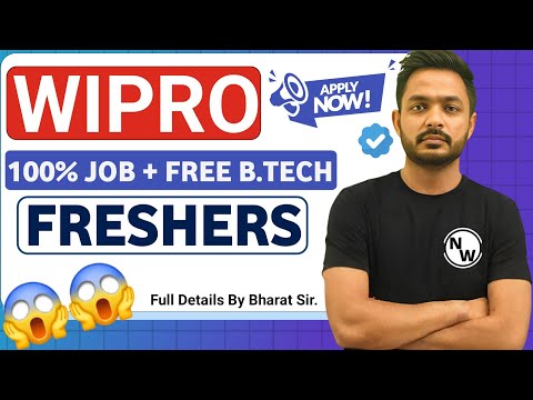 Wipro Recruitment 2025 | Freshers | Wipro New Recruitment 2025| Wipro Vacancy 2025 | WIPRO Jobs 2025