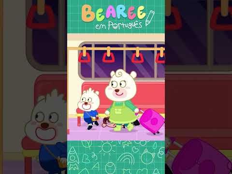 O Perigo Estranho está Debaixo do seu Assento! #shorts #bearee #cartoon