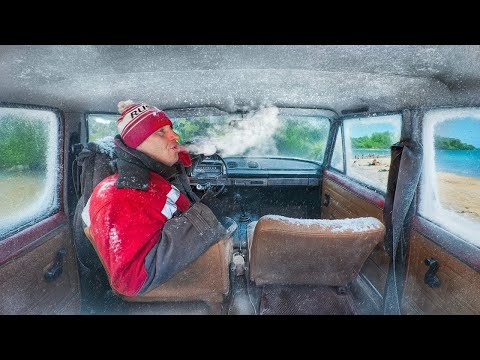 Cheap and super cold DIY A/C for an old Moskvich