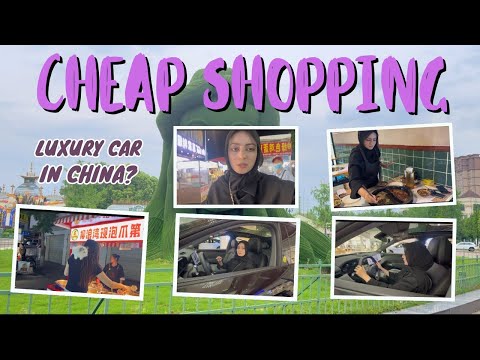 Crazy Cheap Shopping in Chengdu + Luxury Car Shock | My Day 2 in China