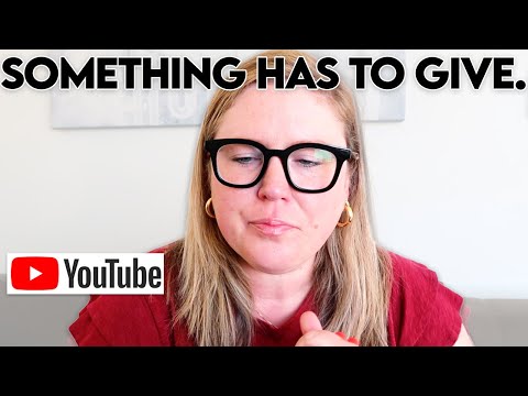 This isn't sustainable anymore...but I have a plan.