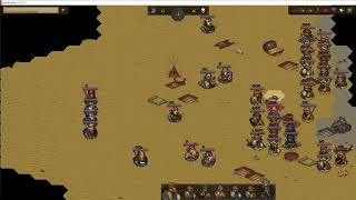 Battle Brothers: Safely farming lategame nomads with 2 archers