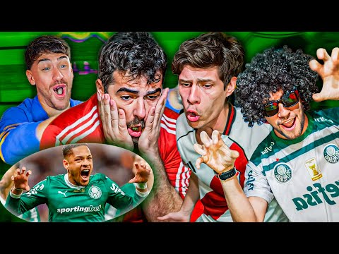 Palmeiras 3 River 1 | Reacciones de Amigos | Cuartos Vuelta | Copa Libertadores 2025