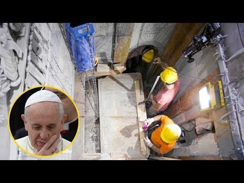 O vaticano supostamente abriu a tumba de Jesus Cristo!!