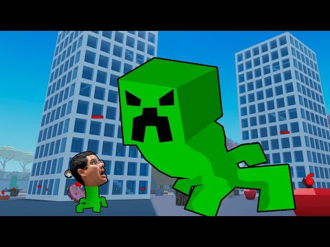 PRECISO ME TORNAR O MAIOR E MAIS FORTE CREEPER DO ROBLOX! (BE A CREEPER)