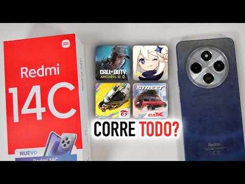 El celular más barato que encontré… ¿Corre juegos o es un pisapapeles? Redmi 14C Gaming Test