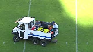Daveon Hook Injury vs Texas State | Rice Safety Leaves the Field After Injury in Armed Forces Bowl