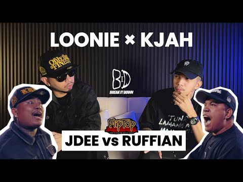 LOONIE × KJAH | BREAK IT DOWN: Rap Battle Review E333 | FLIPTOP: JDEE vs RUFFIAN