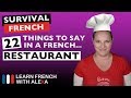 Essential French Phrases for Dining Out
