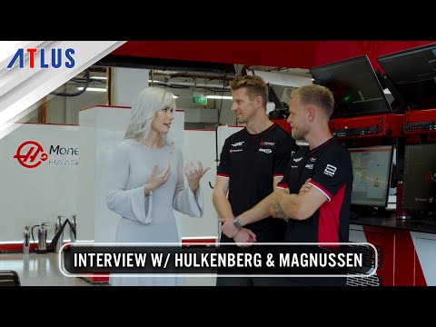 Metaphor: ReFantazio x ‪@Haasf1team | Alanah Pearce Interviews Nico Hulkenberg and Kevin Magnussen