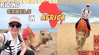 Riding CAMELS in Africa!!