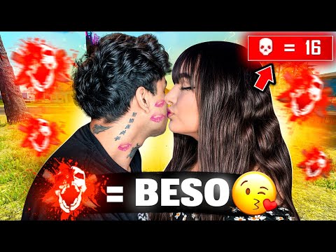 MI NOVIA ME DA UN BESO EN LA BOCA POR CADA KILL QUE ME HAGA EN FREE FIRE!! *termina bien*