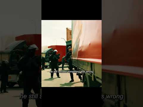The agent hid on the roof of the car to avoid being caught.#youtubeshorts #movie