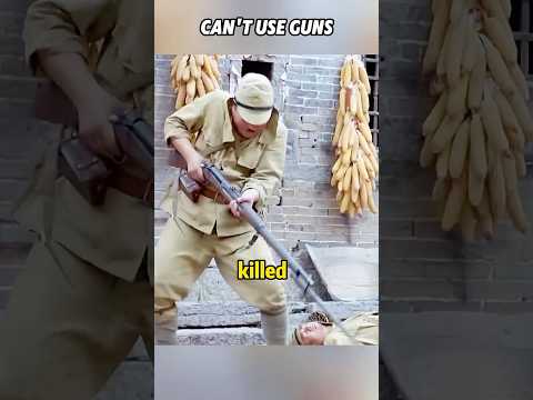This woman doesn't know how to use a gun.#shorts #war #funnyshorts #comdy
