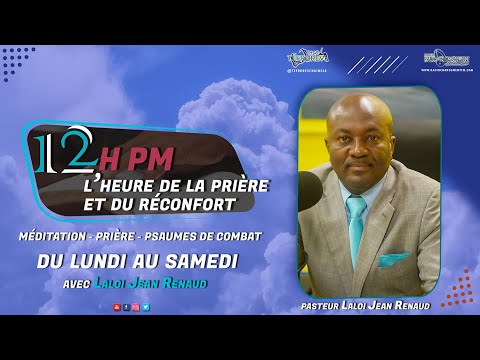 La Prière du Midi et du Réconfort avec Past Laloi Jean Renaud et Sr Nadège Faugas | Vend 13 Juin 25