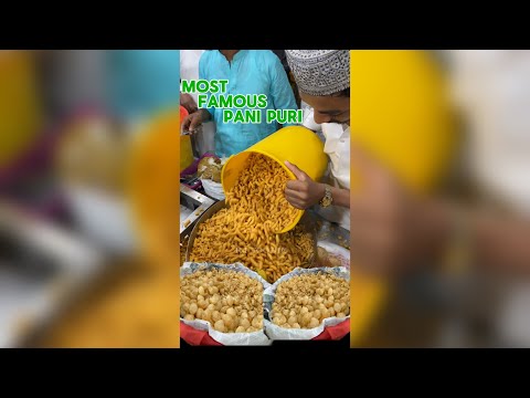 Best Pani Puri stall  in Pakistan Street food | Pani puri challenge | street food Multan Pakistan