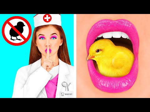 डेंटिस्ट से पालतू जानवर कैसे छुपाए PaRaRa Challenge