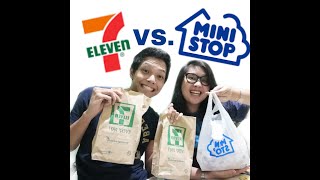 7-ELEVEN VS MINISTOP MUKBANG FT.POTATO CORNER | Philippines