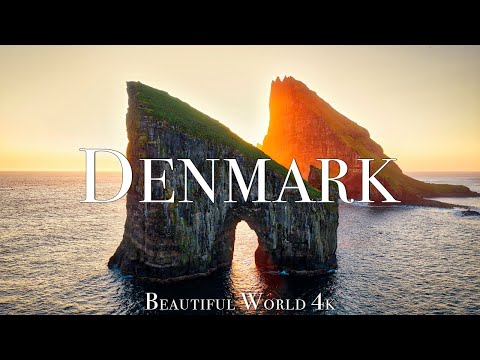 Denmark 4K Nature Relaxation Film - Meditation Relaxing Music - Amazing Nature