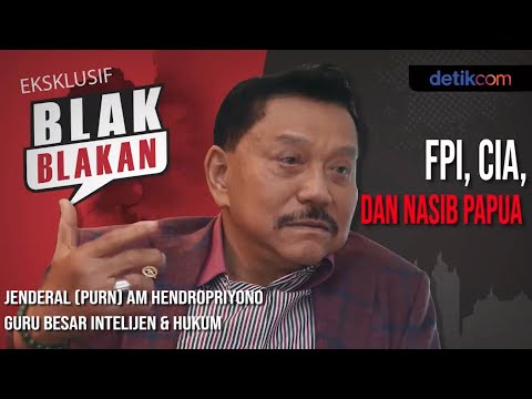 Blak-blakan Hendropriyono AS ingin RI Jauhi China Dekati Israel!