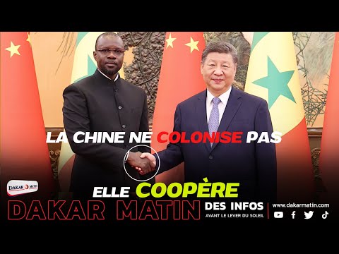 La Chine ne colonise pas, elle coopère : Sonko invite l'Afrique à repenser sa souveraineté.