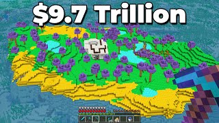 I Built the Most Expensive Island in Minecraft